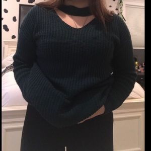 Dark green sweater! <3